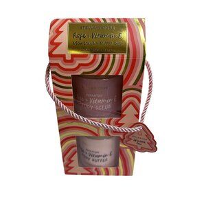 Stella & Cove Rose & Vitamin E Body Scrub & Butter Duo 240ml Each